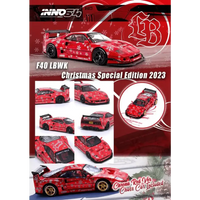 Thumbnail for INNO64 1:64 LBWK Ferrari F40 Christmas Special Edition 2023