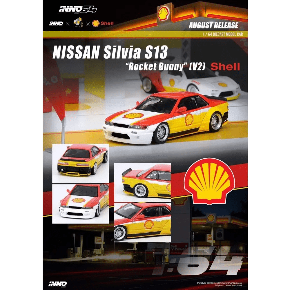 INNO64 1:64 Pandem Nissan Silvia S13 V1 Shell