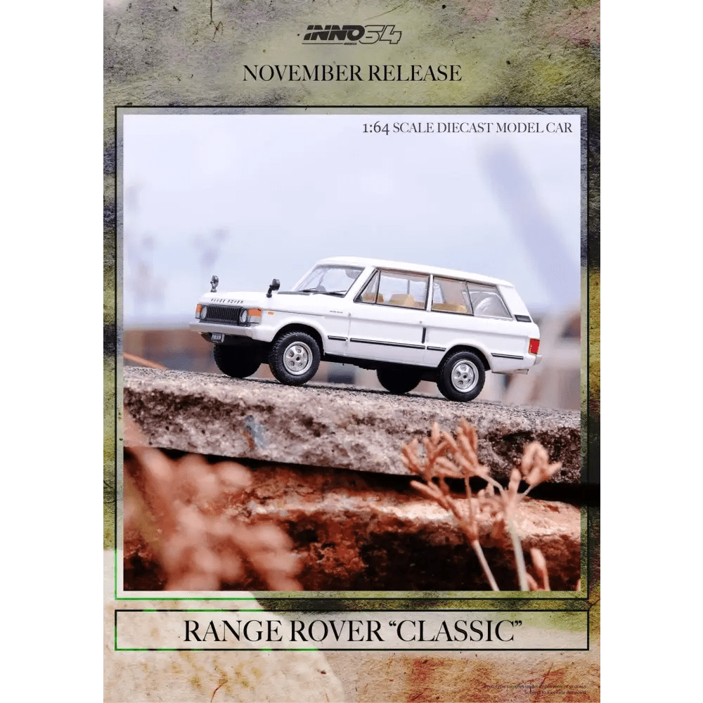 INNO64 1:64 Range Rover Classic White