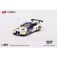 Thumbnail for PRE-ORDER Mini GT 1:64 Japan Exclusive BMW M4 GT3 #7 “Studie BMW M4” BMW M Team Studie x CRS 2023 SUPER GT SERIES