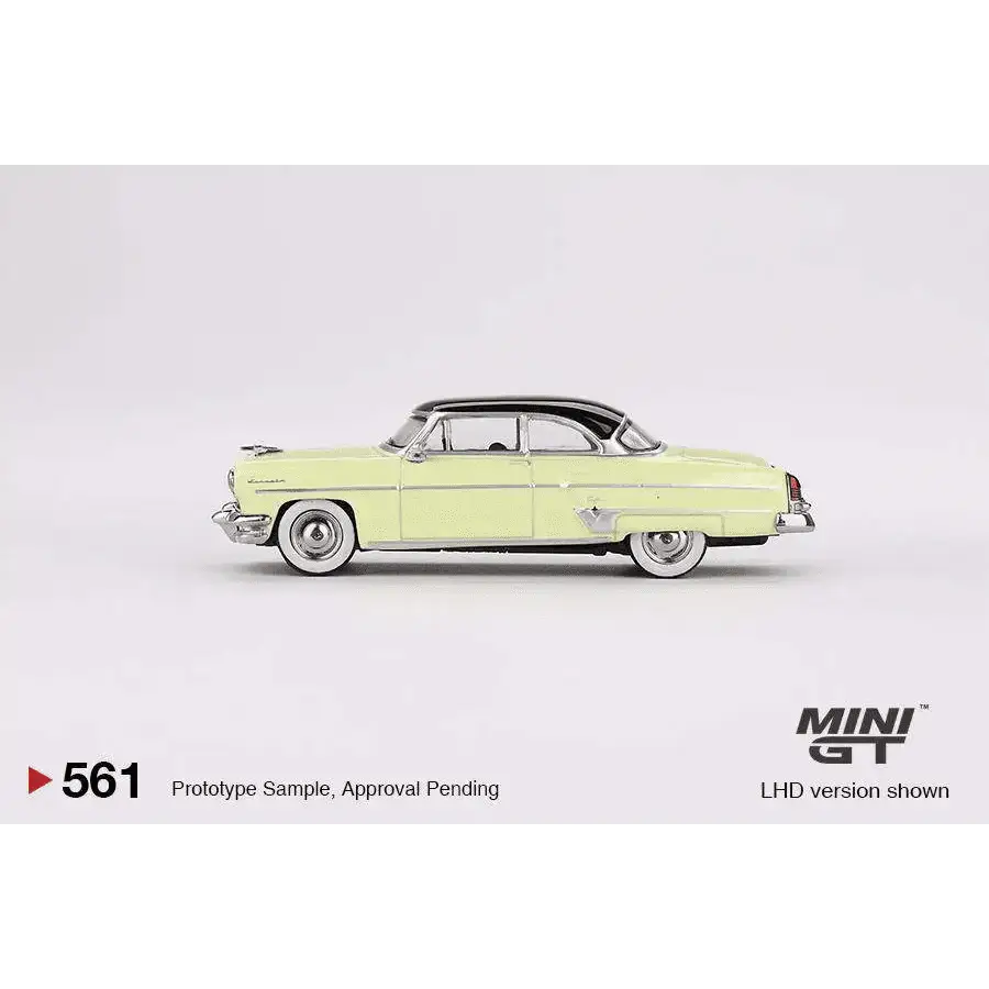 MINI GT 1:64 Lincoln Capri 1954 Premier Yellow