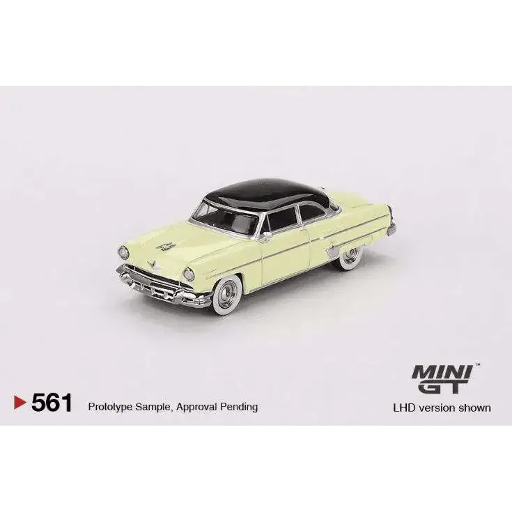 MINI GT 1:64 Lincoln Capri 1954 Premier Yellow