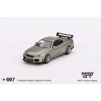 Thumbnail for PRE-ORDER MINI GT 1:64 Nissan Skyline GT-R R34 Tommykaira R-z Millenium Jade MGT00697-R