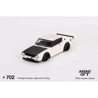 Thumbnail for PRE-ORDER MINI GT 1:64 Nissan Skyline Kenmeri Liberty Walk White MGT00702-R