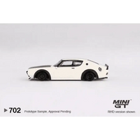 Thumbnail for PRE-ORDER MINI GT 1:64 Nissan Skyline Kenmeri Liberty Walk White MGT00702-R