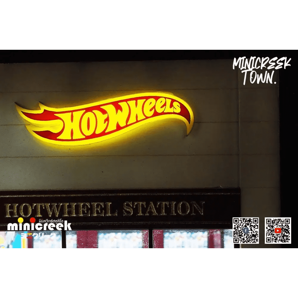 Minicreek 1:64 Premium Diorama Hot Wheels Shop