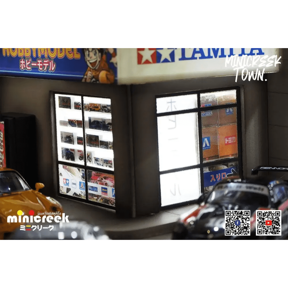 Minicreek 1:64 Premium Diorama Hot Wheels Shop