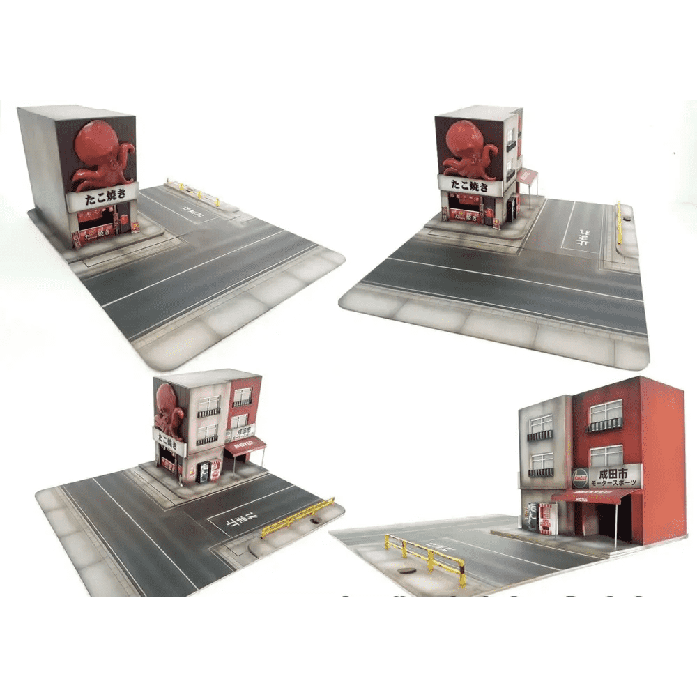 Minicreek 1:64 Premium Diorama Takoyaki Shop