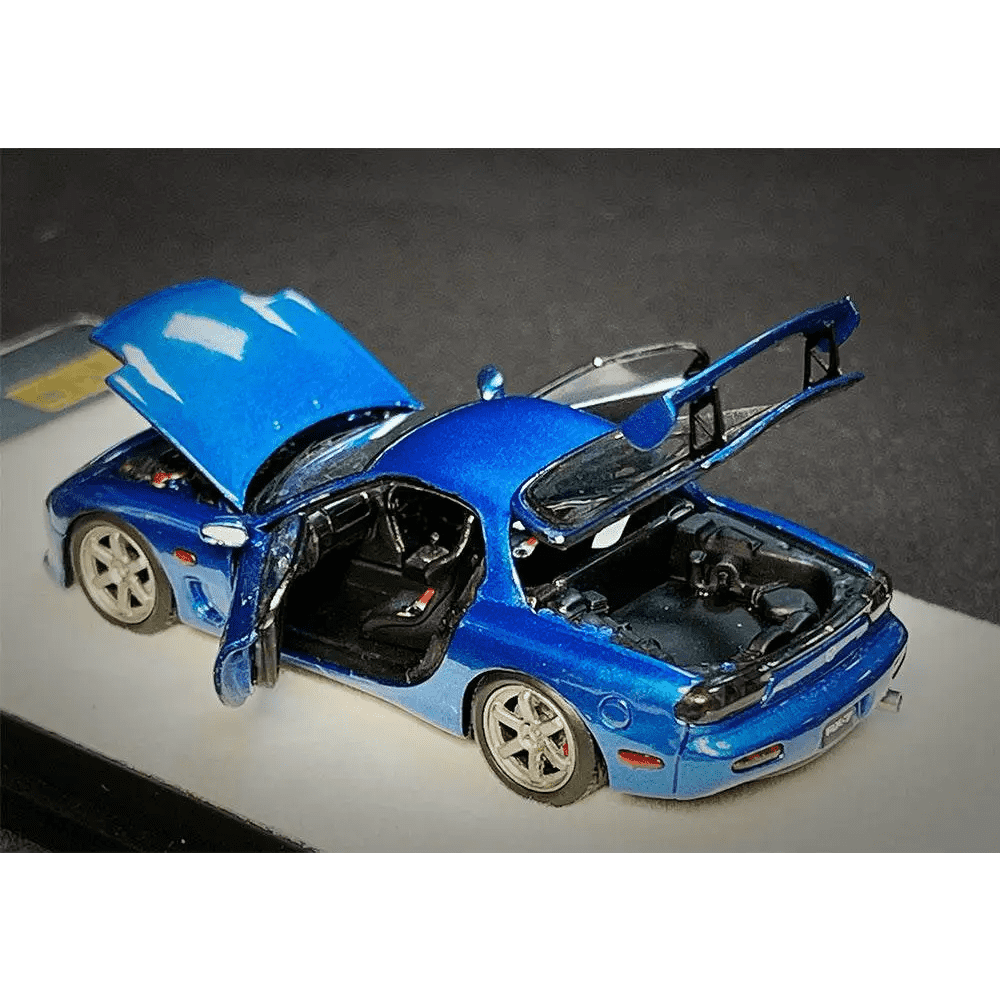 PGM 1:64 Mazda RX-7 FD3S Blue Metallic