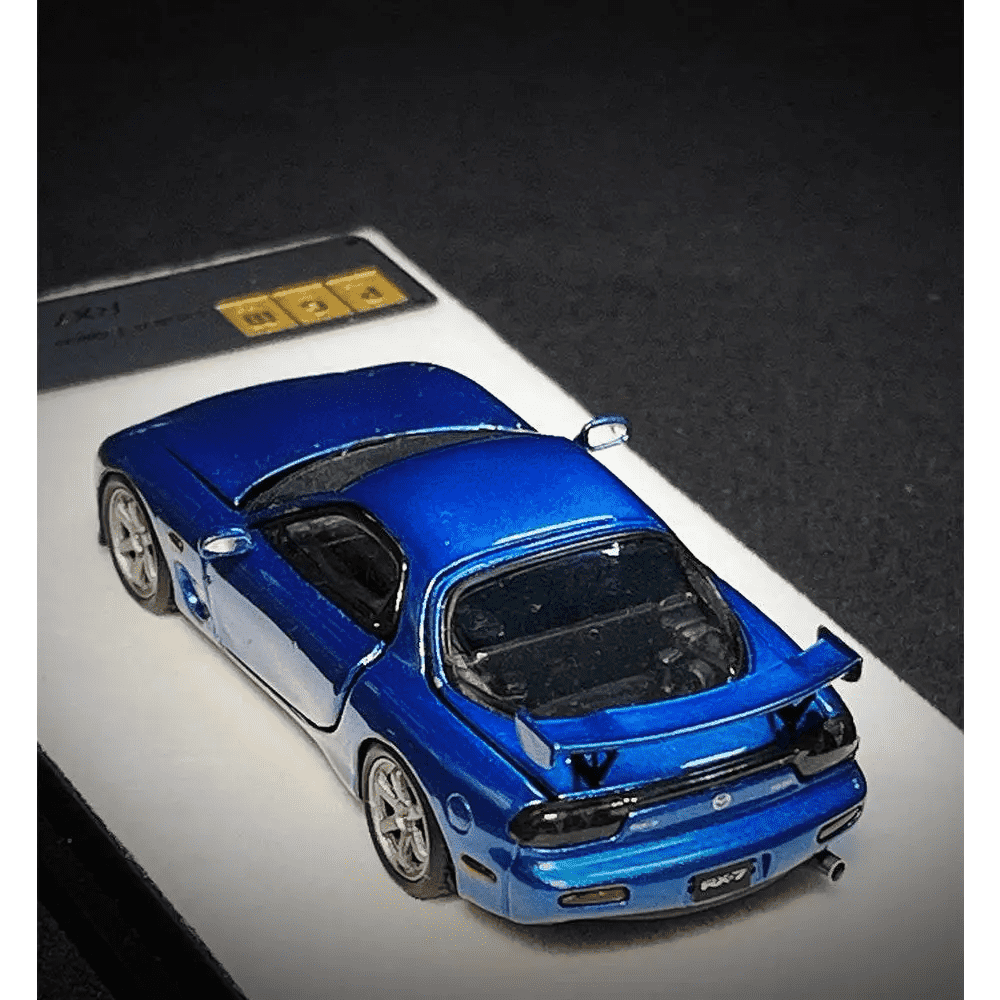 PGM 1:64 Mazda RX-7 FD3S Blue Metallic