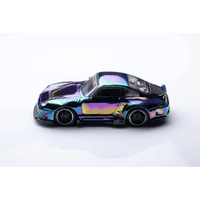 Thumbnail for PRE-ORDER DCM 1:64 Porsche RWB 930 Chameleon