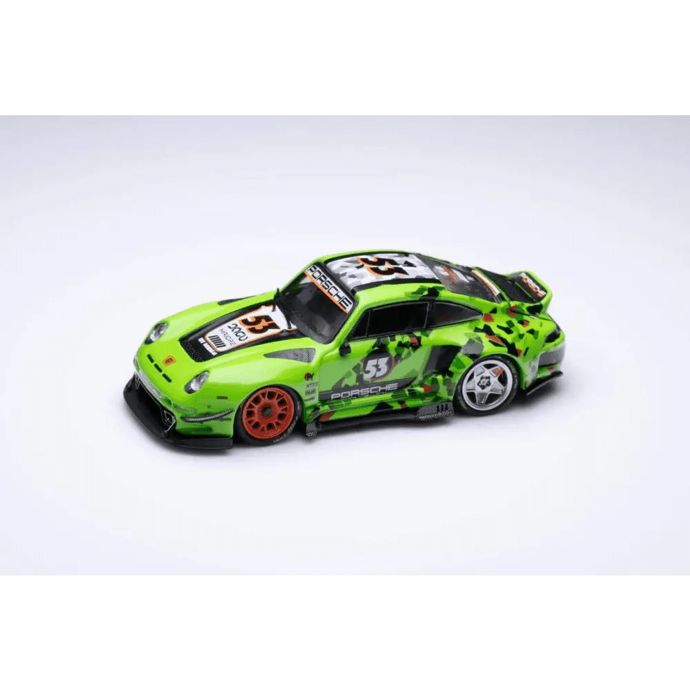 PRE-ORDER DCM 1:64 Porsche RWB 930 Green #53