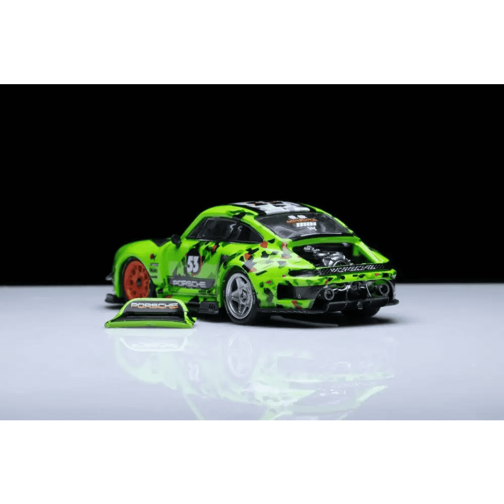 PRE-ORDER DCM 1:64 Porsche RWB 930 Green #53