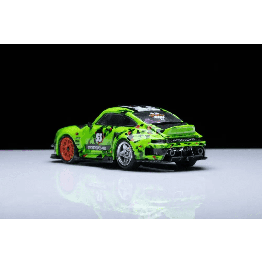 PRE-ORDER DCM 1:64 Porsche RWB 930 Green #53