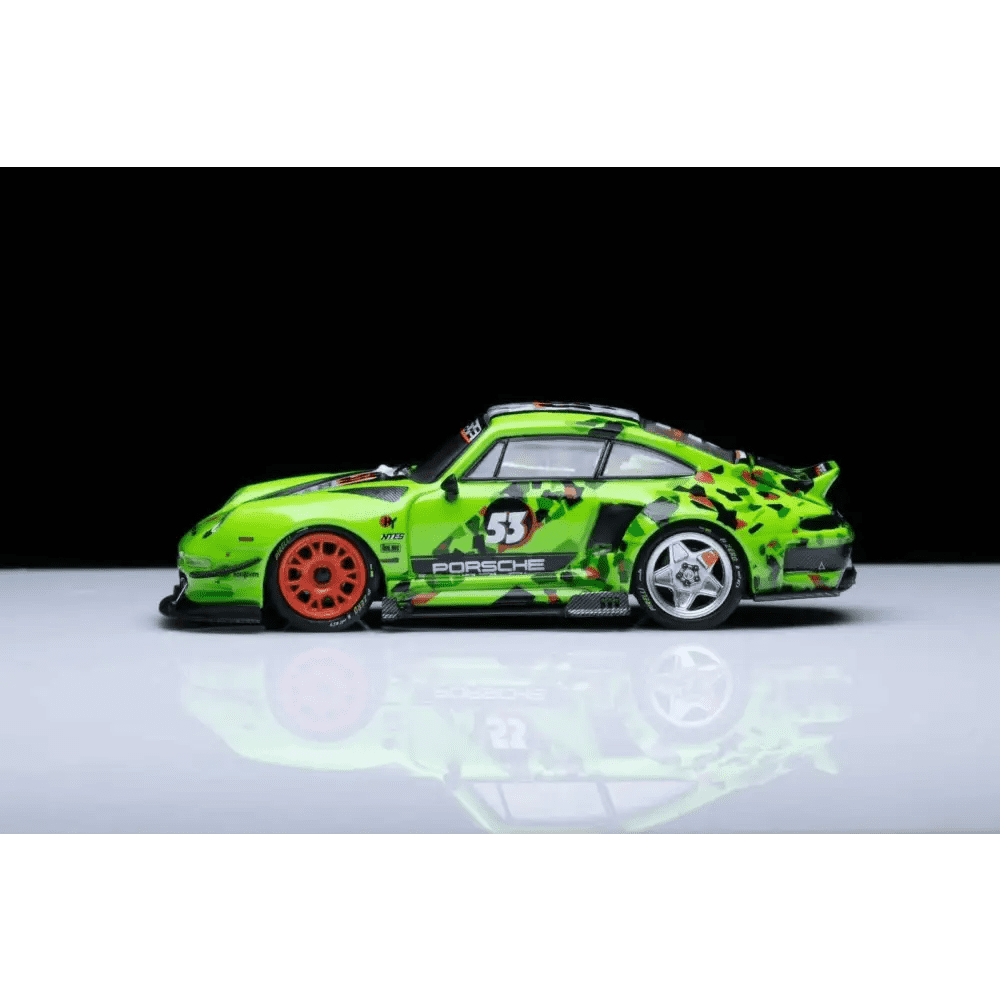 PRE-ORDER DCM 1:64 Porsche RWB 930 Green #53