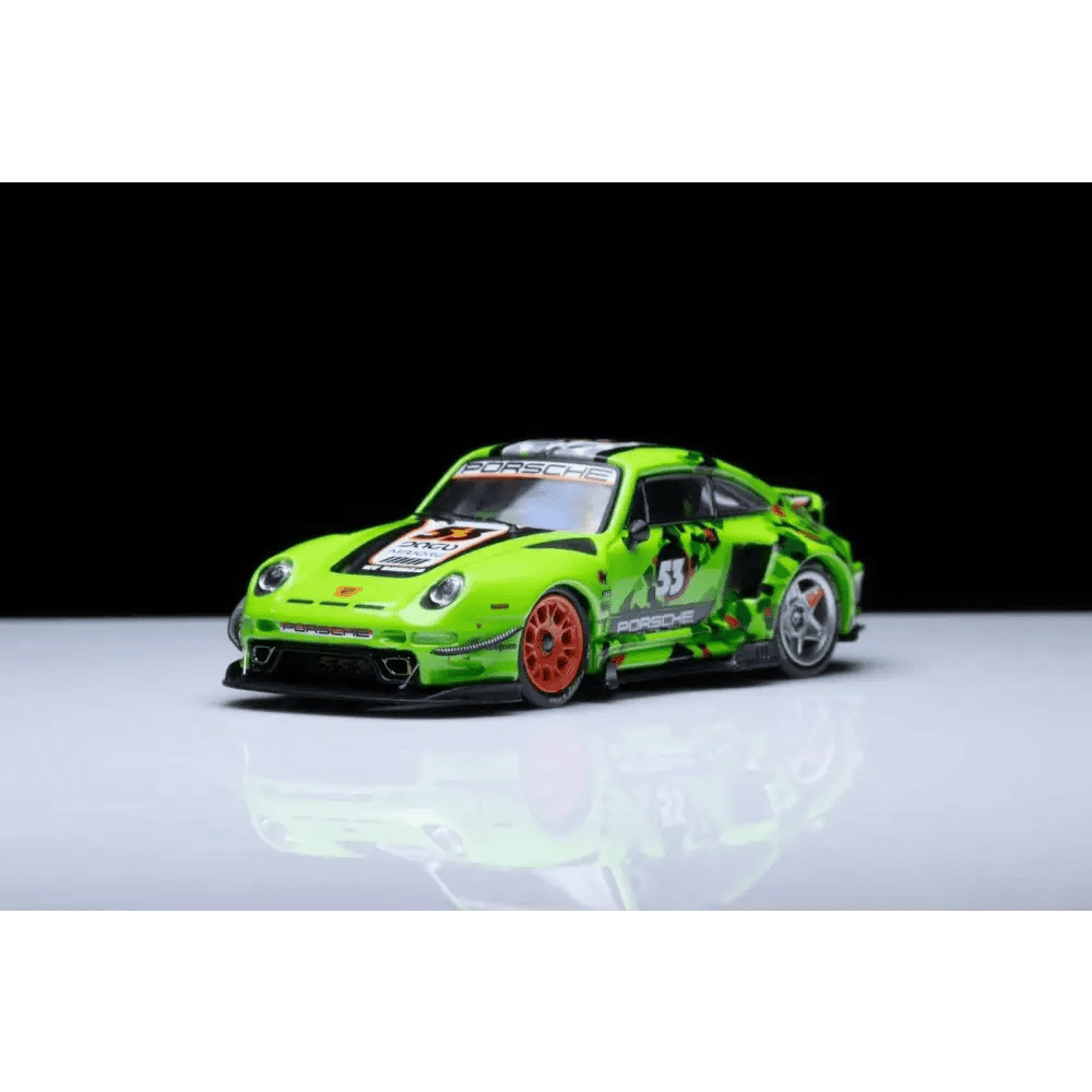 PRE-ORDER DCM 1:64 Porsche RWB 930 Green #53