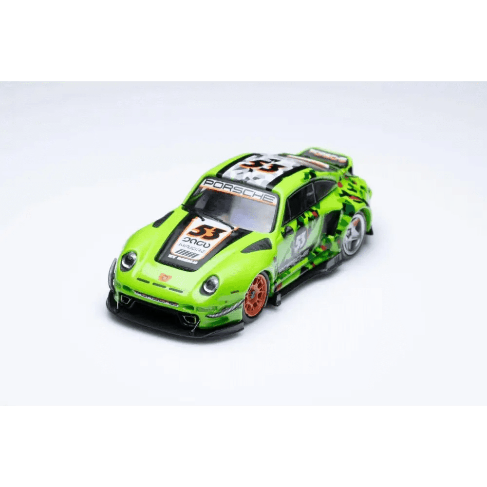 PRE-ORDER DCM 1:64 Porsche RWB 930 Green #53