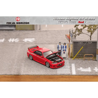 Thumbnail for PRE-ORDER Focal Horizon 1:64 Nissan Skyline R33 400R w/ Opening Hood RED