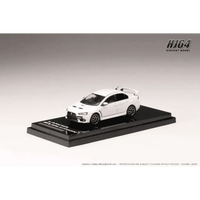 Thumbnail for PRE-ORDER Hobby Japan 1:64 Mitsubishi Lancer Evolution X Final Edition w/Engine Display WHITE