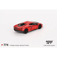 Thumbnail for PRE-ORDER MINI GT 1:64 Lamborghini Revuelto Arancio Dac Lucido MGT00774-R