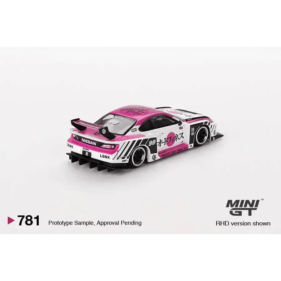 PRE-ORDER Mini GT 1:64 Nissan LB-Super Silhouette S15 SILVIA Auto Finesse SEMA 2023 MGT00781-R