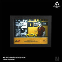 Thumbnail for PRE-ORDER MoreArt 1:64 Initial D Frame w/ Lighting