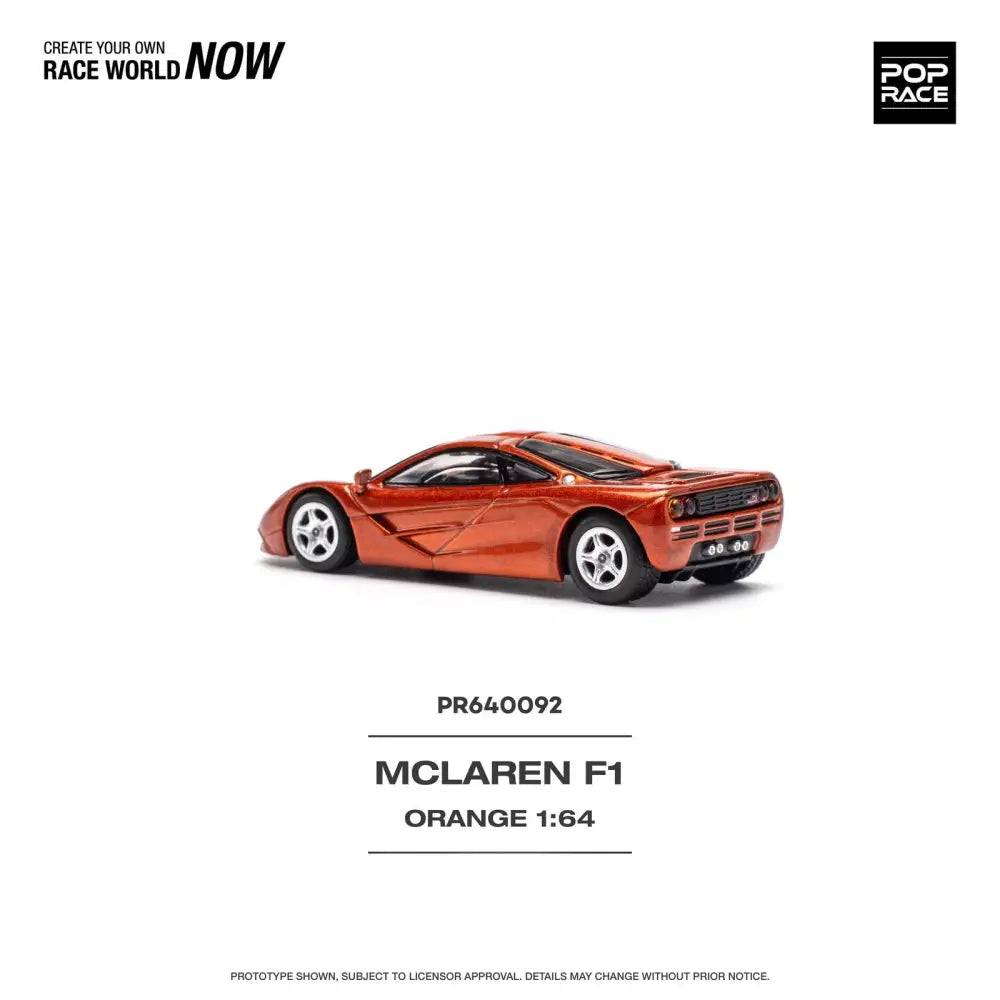 PRE-ORDER Pop Race 1:64 McLaren F1 Orange