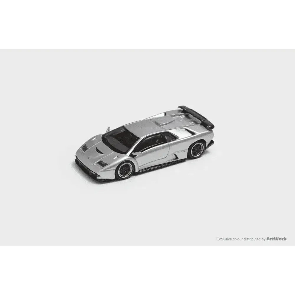 PRE-ORDER Stance Hunters 1:64 1998 Lamborghini Diablo GT Silver