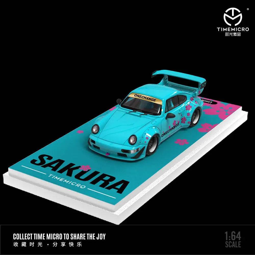 PRE-ORDER Time Micro 1:64 Porsche Sakura