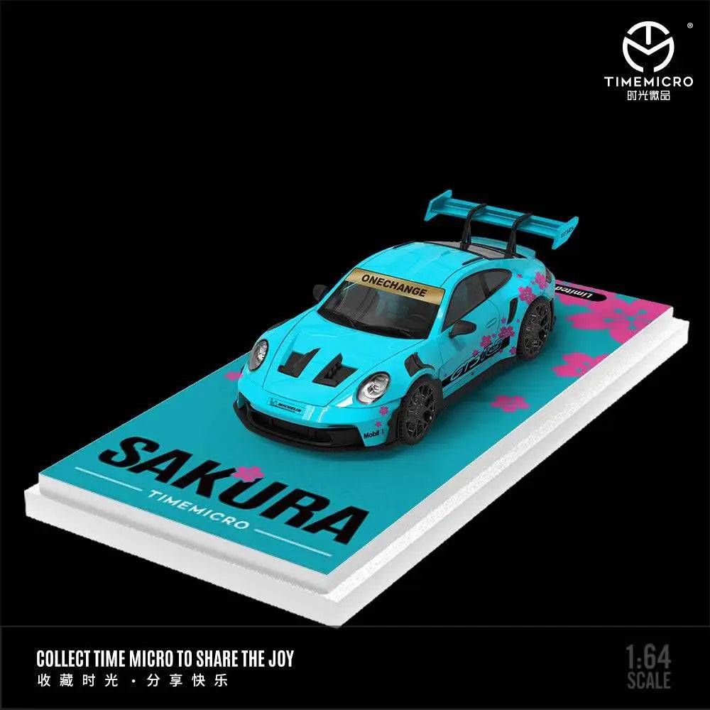 PRE-ORDER Time Micro 1:64 Porsche Sakura