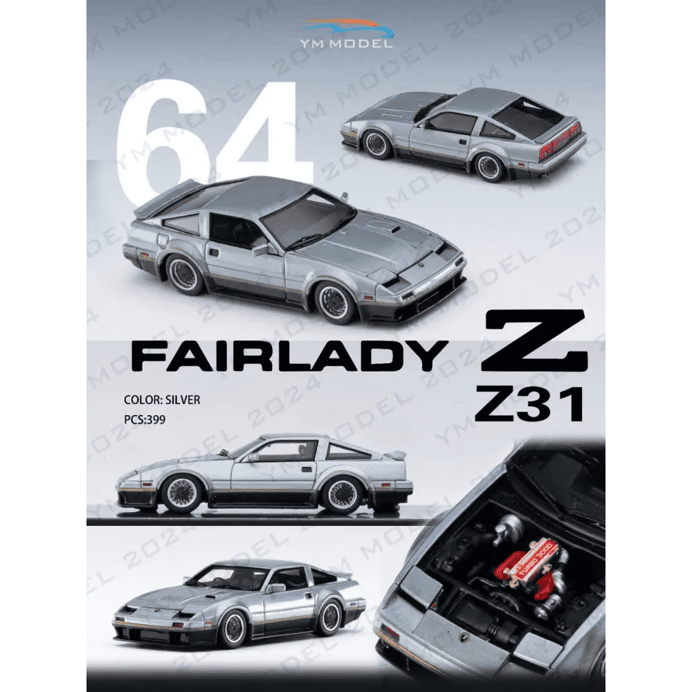 PRE-ORDER YM Model 1:64 Nissan Fairlady Z Z31