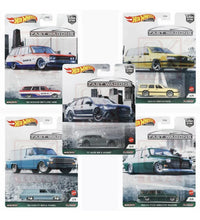 Thumbnail for Hot Wheels 1:64 Premium 1:64 Car Culture Fast Wagons Complete Set 1-5