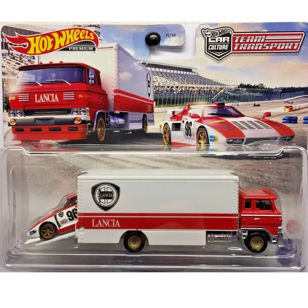Hot Wheels Premium 1:64 Team Transport Volkswagen Lancia Stratos Group S Sakura Sprinter