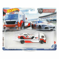 Thumbnail for Hot Wheels Premium 1:64 Team Transport 21 Toyota GR Supra Aero Lift