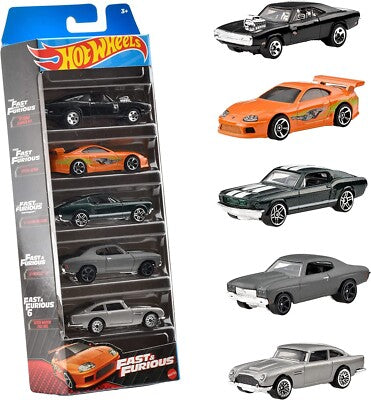 Hot Wheels 1:64 Fast & Furious 5 Pack