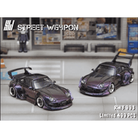 Thumbnail for Street Weapon 1:64 Porsche RWB993 Chameleon