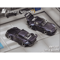 Thumbnail for Street Weapon 1:64 Porsche RWB993 Chameleon