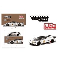 Thumbnail for Tarmac Works 1:64 Pagani Huayra R – Bianco Benny