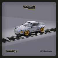 Thumbnail for Tarmac Works 1:64 RWB Porsche Backdate Grey