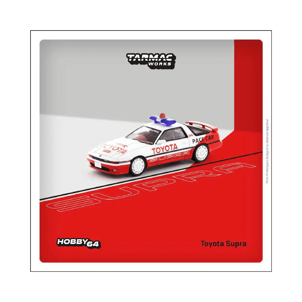 Tarmac Works 1:64 Toyota Supra Pace Car – White