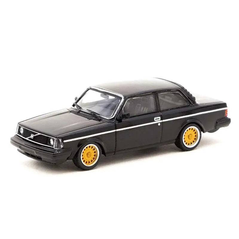 Tarmac Works 1:64 Volvo 242 Custom Black