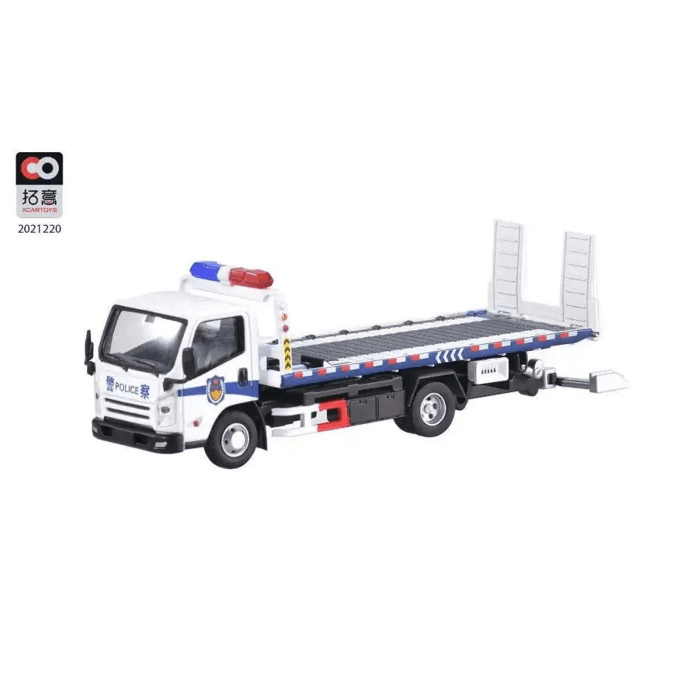 Xcartoys 1:64 Roadside Rescue Flatbed "China Police"