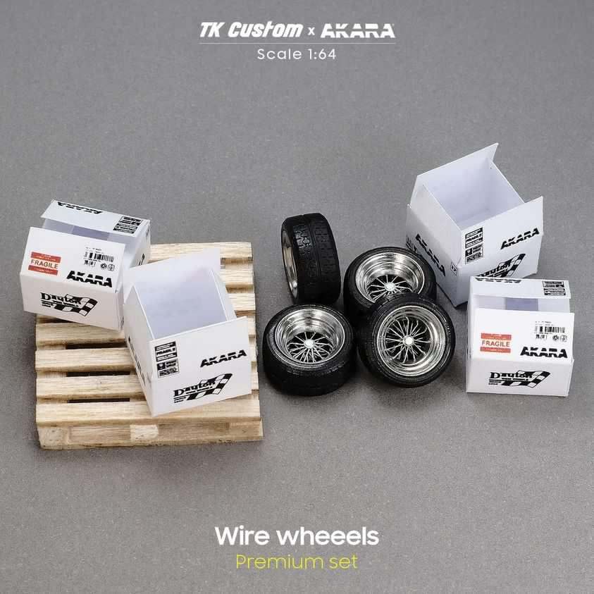 Akara x TK Custom Borrani Wire Wheel Pallet