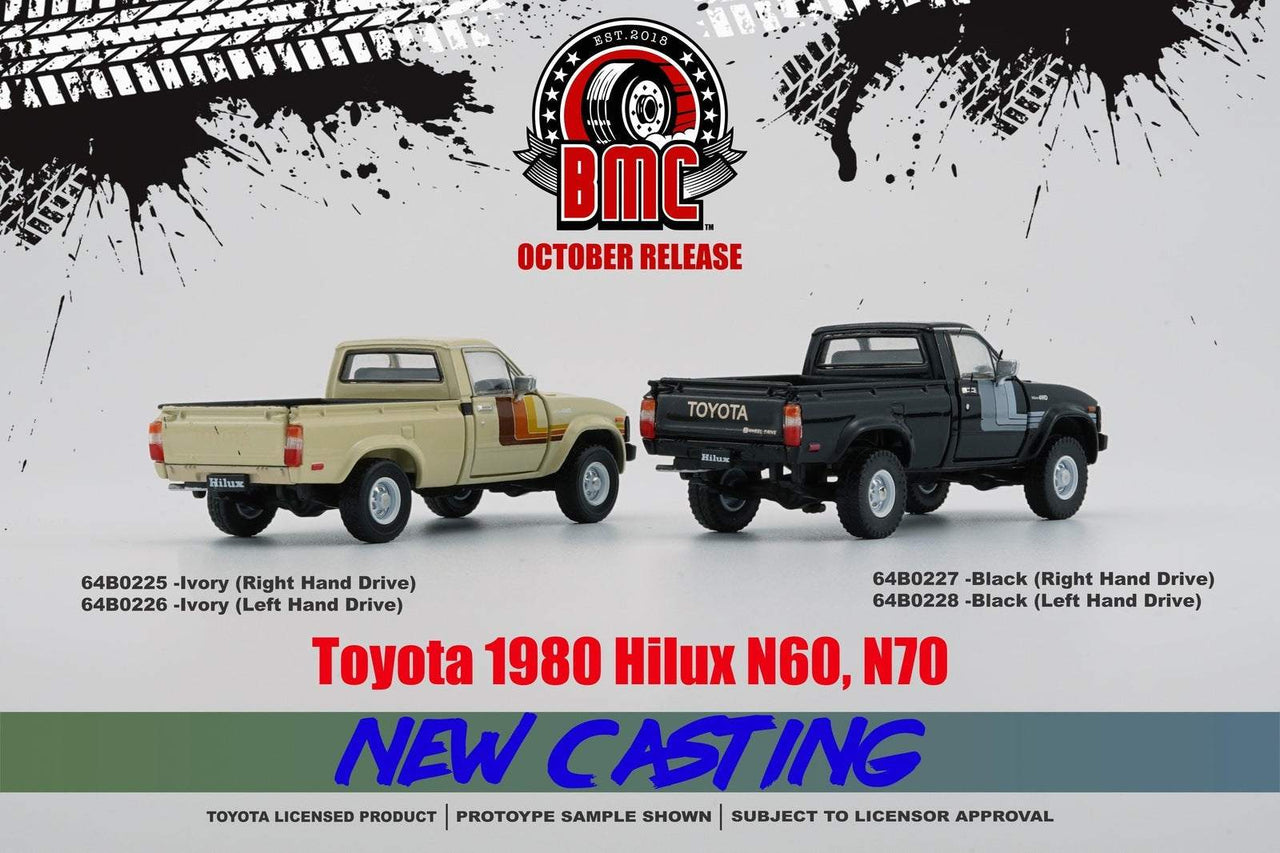 BM Creations 1:64 Toyota Hilux N60 N70
