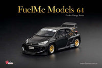 Thumbnail for Fuel Me 1:64 Pandem Toyota GR Yaris Metallic Black