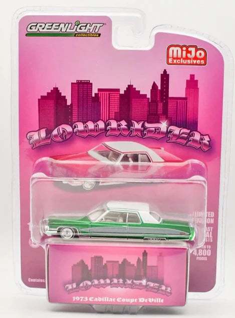 Greenlight 1:64 Lowrider 1963 Chevrolet Impala SS Pink GREEN MACHINE