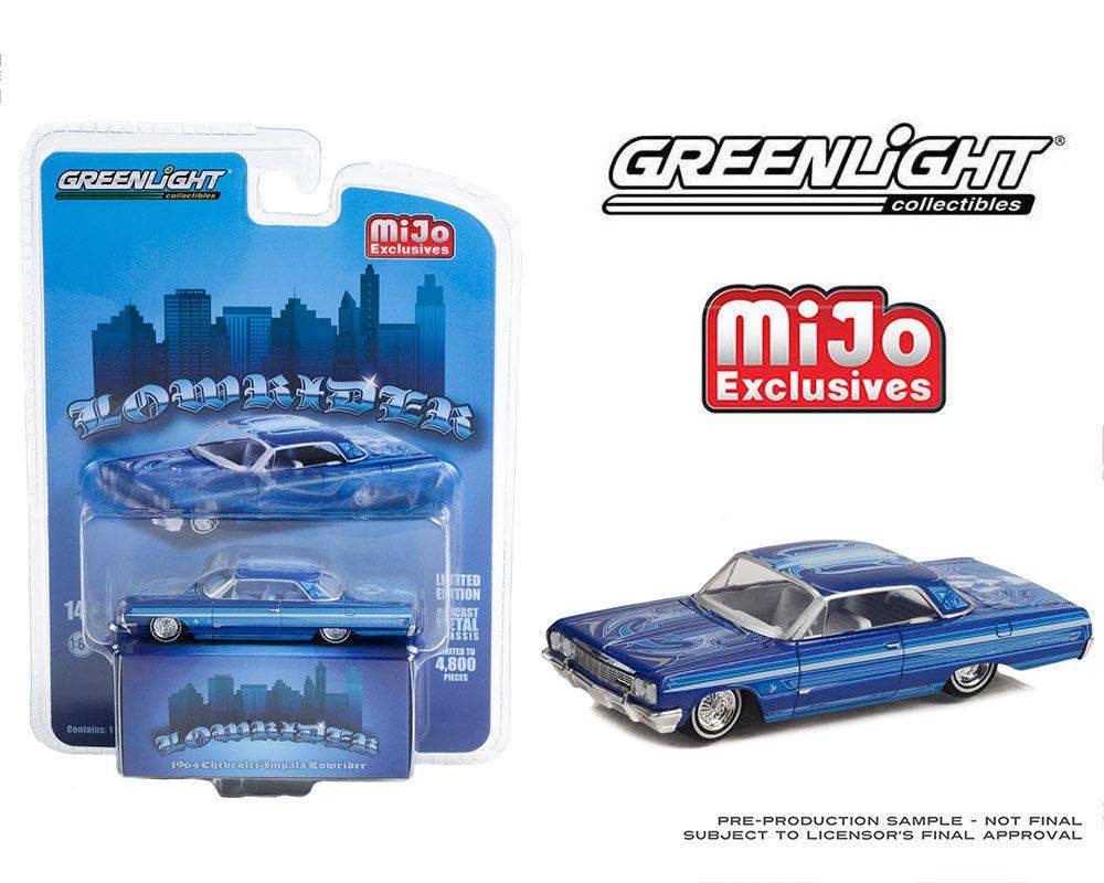 Greenlight 1:64 Lowrider 1964 Chevrolet Impala SS Blue