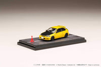 Thumbnail for Hobby Japan 1:64 Initial D Honda Civic EG6 w/ Driver Figure Yellow