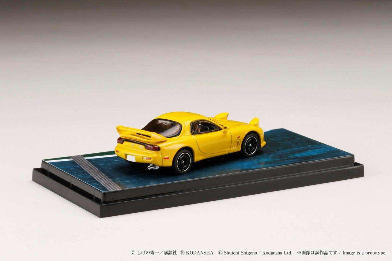 Hobby Japan 1:64 Initial D Mazda RX7 FD3S Project D w/ Driver Figure