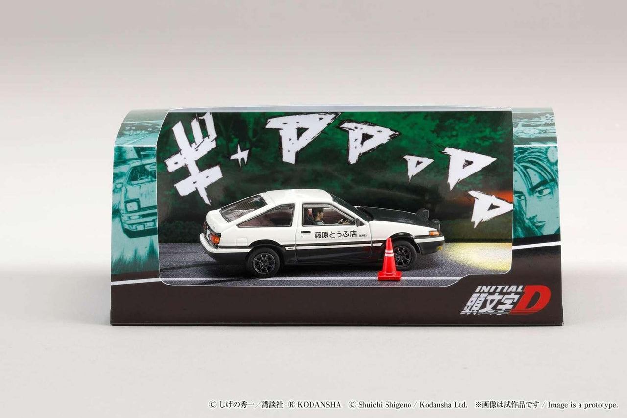 Hobby Japan 1:64 Initial D Toyota Sprinter Trueno GT APEX AE86